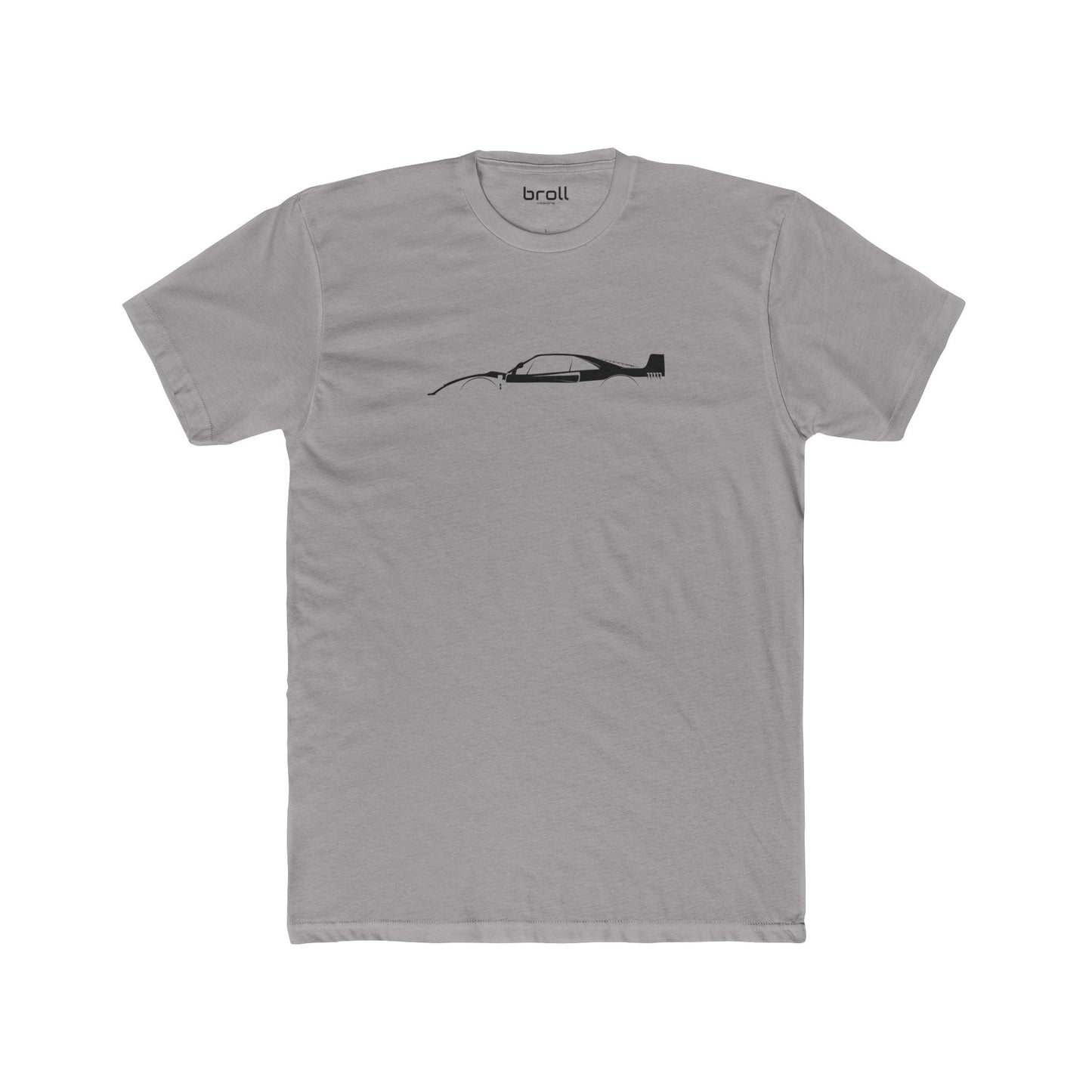 F40 Silhouette Unisex Cotton Crew T-Shirt