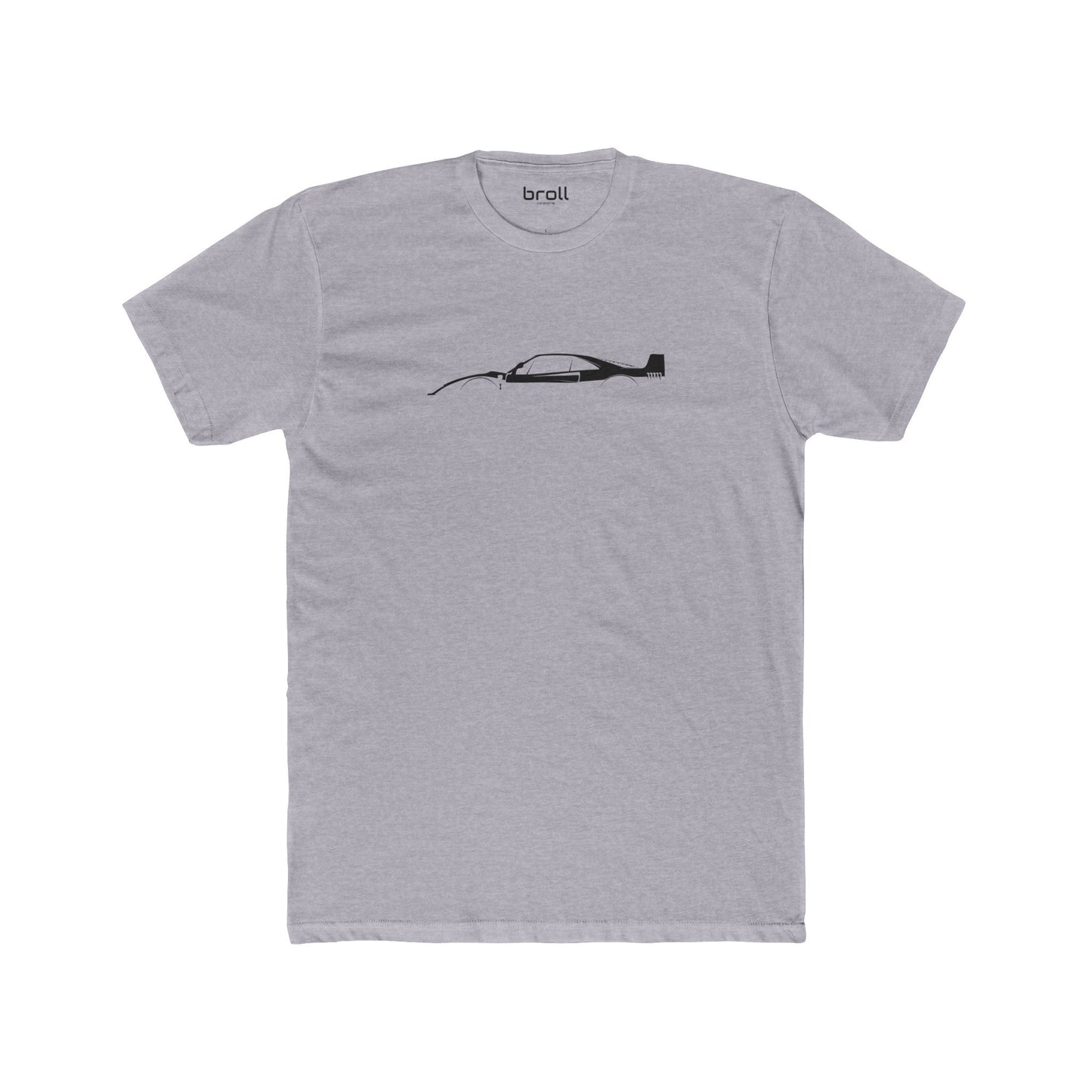 F40 Silhouette Unisex Cotton Crew T-Shirt