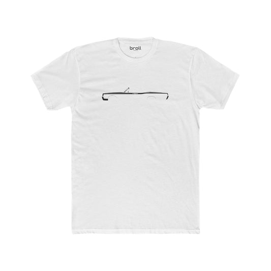 1966 Continental Convertible  Silhouette Unisex Cotton Crew T-Shirt