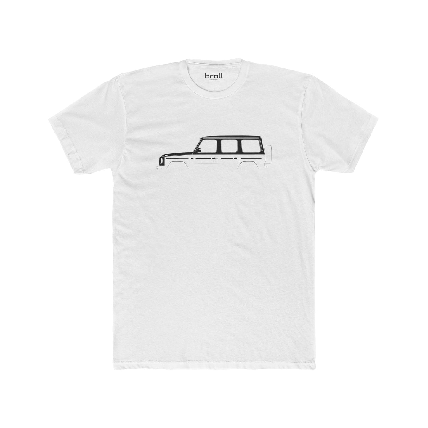 G Class W464 G Wagon Silhouette Unisex Cotton Crew T-Shirt