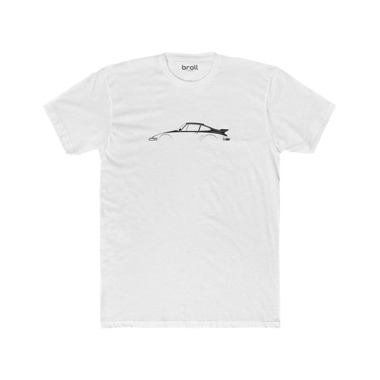911 Turbo Silhouette Unisex Cotton Crew T-Shirt
