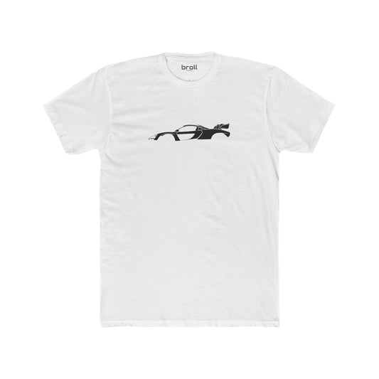 Senna Silhouette Unisex Cotton Crew T-Shirt