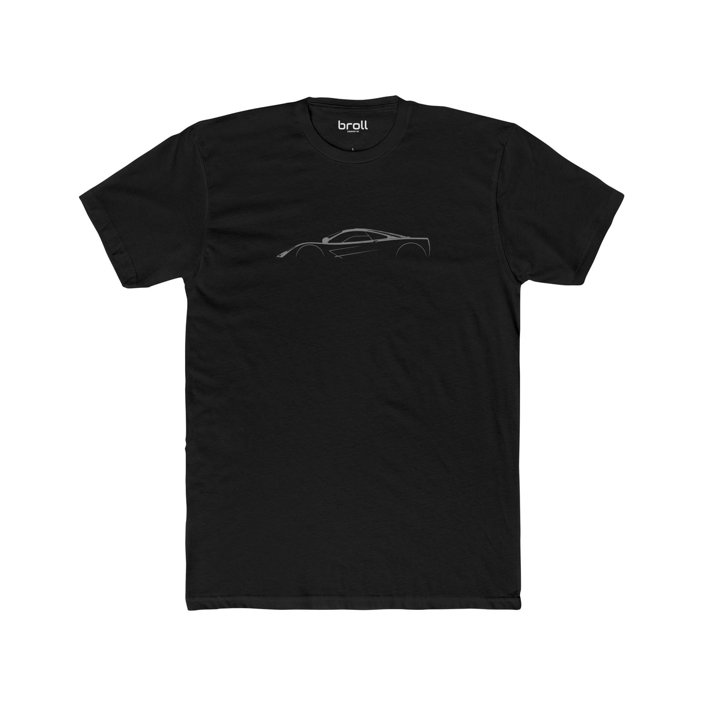 F1 Silhouette Unisex Cotton Crew T-Shirt