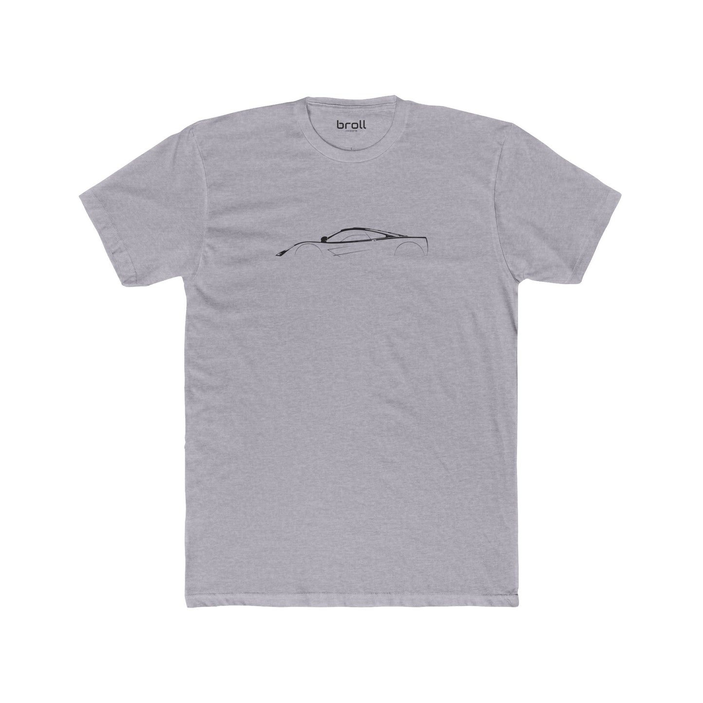 F1 Silhouette Unisex Cotton Crew T-Shirt