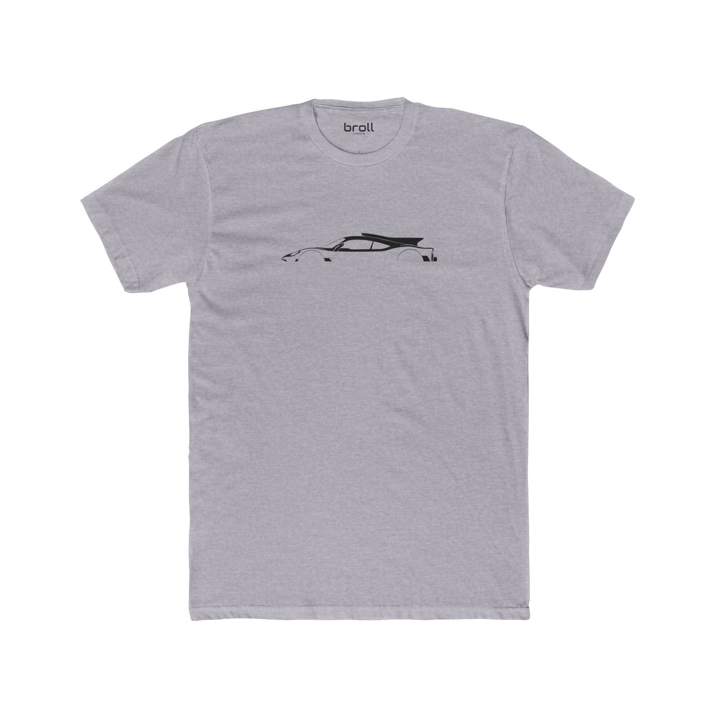 Project One (R50) Silhouette Unisex Cotton Crew T-Shirt