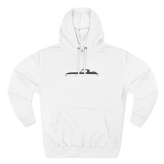 C2 Silhouette Unisex Premium Pullover Hoodie