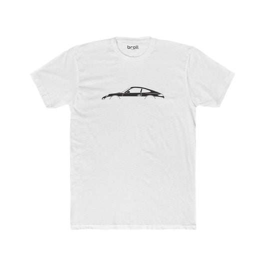 911 Carrera 997 Silhouette Unisex Cotton Crew T-shirt