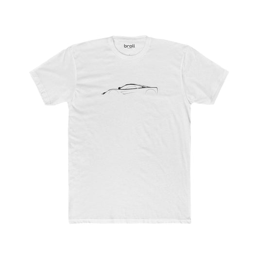 F1 Silhouette Unisex Cotton Crew T-Shirt