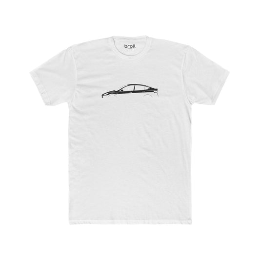 Y Model Silhouette Unisex Cotton Crew T-Shirt