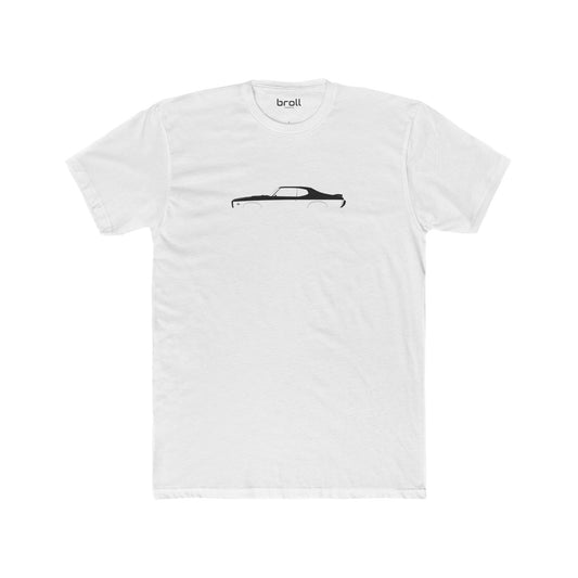 1969 GTO Silhouette Unisex Cotton Crew T-Shirt